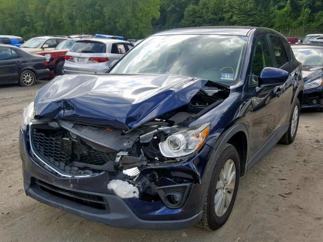 JM3KE4CE9D0124144 - 2013 MAZDA CX-5 TOURI BLUE photo 2