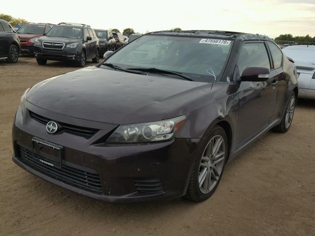 JTKJF5C72B3022519 - 2011 TOYOTA SCION TC იასამნისფერი ფოტო 2