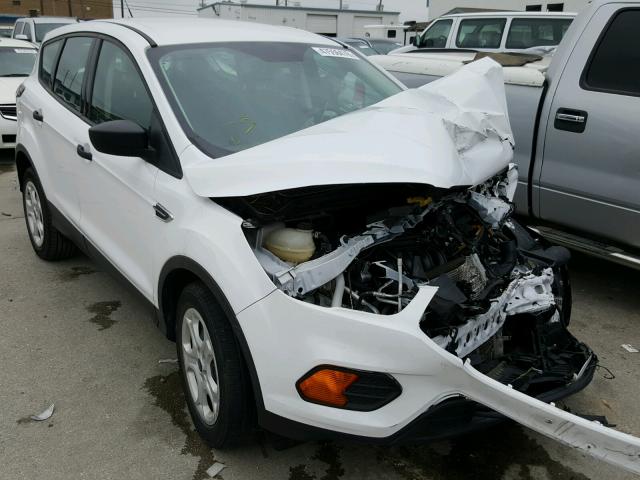 1FMCU0F71HUA93262 - 2017 FORD ESCAPE S WHITE photo 1