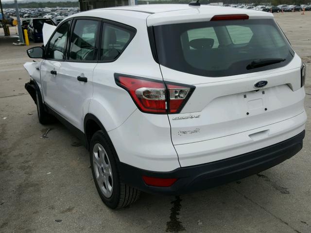 1FMCU0F71HUA93262 - 2017 FORD ESCAPE S WHITE photo 3