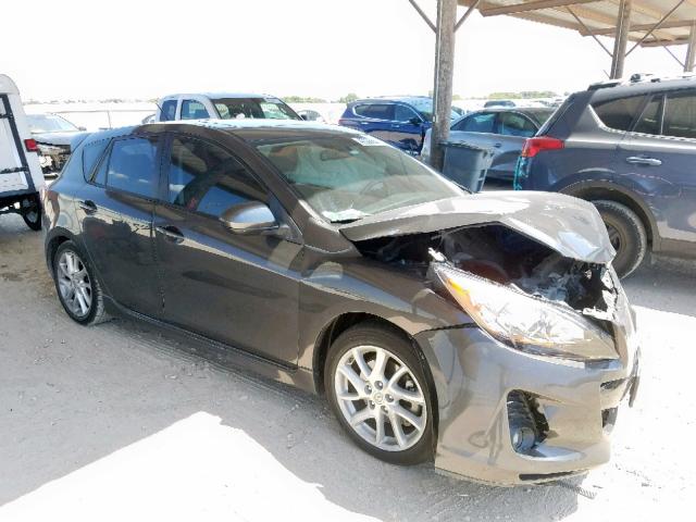 JM1BL1L57C1502435 - 2012 MAZDA 3 S GRAY photo 1