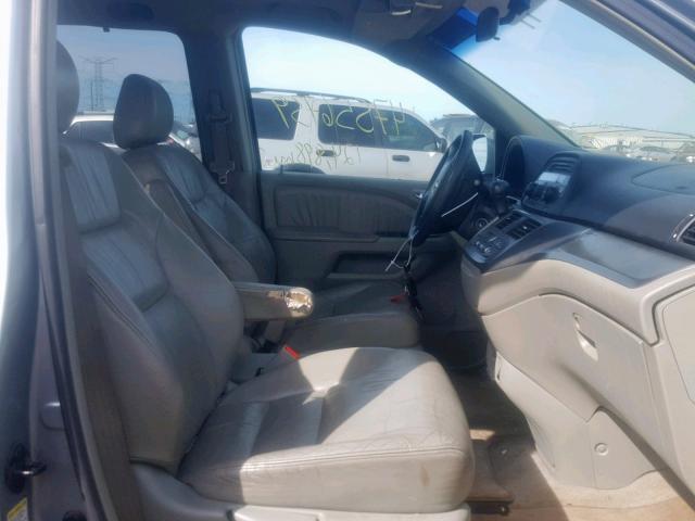 5FNRL38695B117772 - 2005 HONDA ODYSSEY EX BLUE photo 5