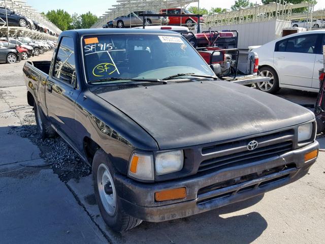 JT4RN81A6P5167376 - 1993 TOYOTA PICKUP 1/2 BLACK photo 1