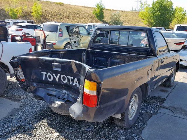 JT4RN81A6P5167376 - 1993 TOYOTA PICKUP 1/2 BLACK photo 4