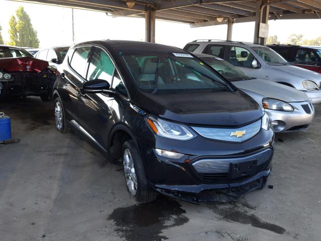 1G1FW6S05H4176967 - 2017 CHEVROLET BOLT EV LT BLACK photo 1