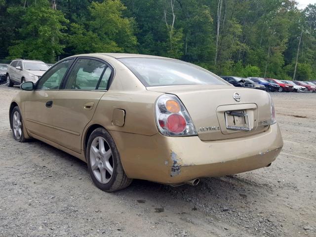 1N4BL11E02C104432 - 2002 NISSAN ALTIMA SE GOLD photo 3