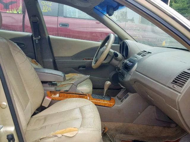 1N4BL11E02C104432 - 2002 NISSAN ALTIMA SE GOLD photo 5