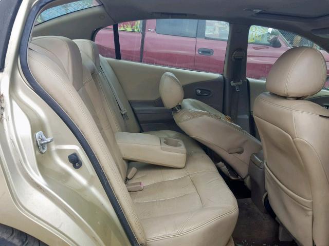 1N4BL11E02C104432 - 2002 NISSAN ALTIMA SE GOLD photo 6