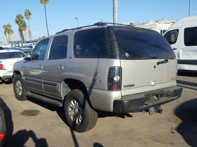 1GKEK13T36R101439 - 2006 GMC YUKON GRAY photo 3