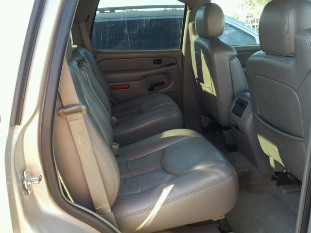 1GKEK13T36R101439 - 2006 GMC YUKON GRAY photo 6