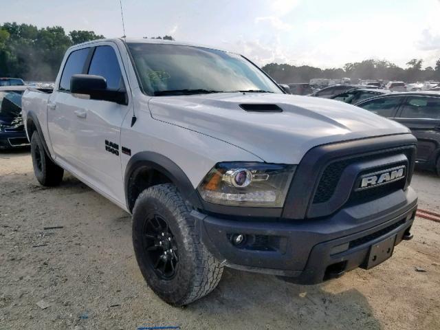 1C6RR6YT4JS195063 - 2018 RAM 1500 REBEL WHITE photo 1