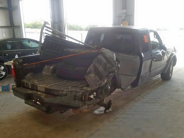 1FTYR14U15PA46382 - 2005 FORD RANGER SUP GRAY photo 4