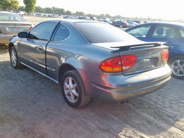 1G3NL12E44C183919 - 2004 OLDSMOBILE ALERO GL GRAY photo 3