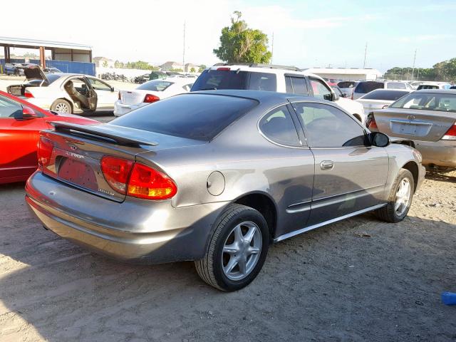 1G3NL12E44C183919 - 2004 OLDSMOBILE ALERO GL GRAY photo 4