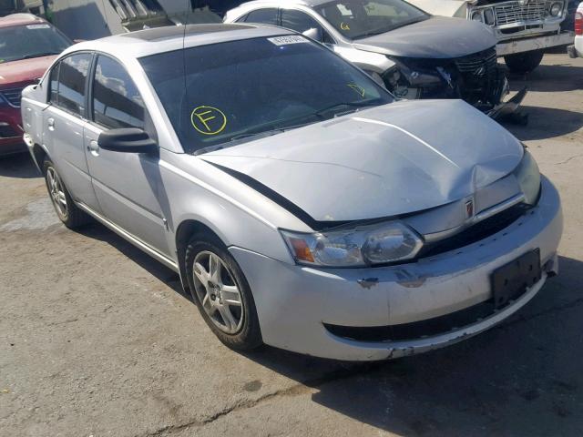 1G8AL52F94Z150310 - 2004 SATURN ION LEVEL SILVER photo 1
