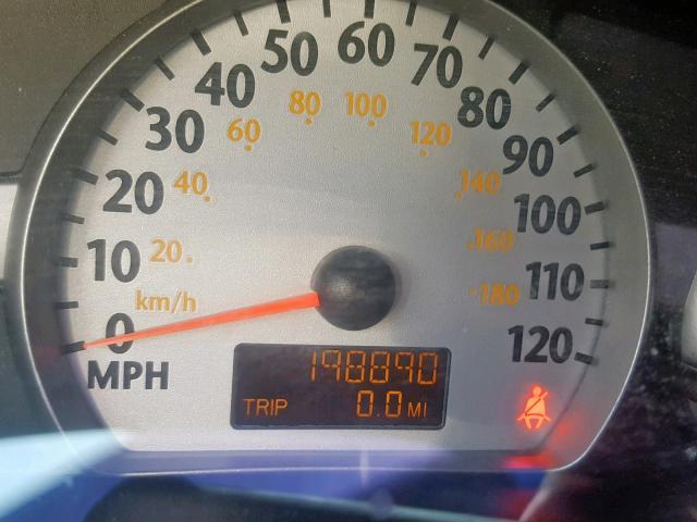 1G8AL52F94Z150310 - 2004 SATURN ION LEVEL SILVER photo 8