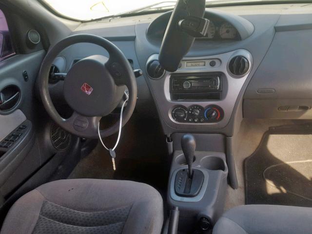 1G8AL52F94Z150310 - 2004 SATURN ION LEVEL SILVER photo 9