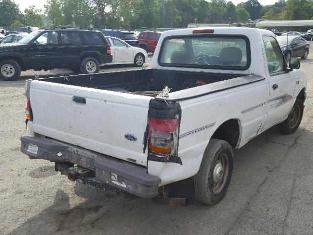 1FTCR10A1TTA14543 - 1996 FORD RANGER WHITE photo 4