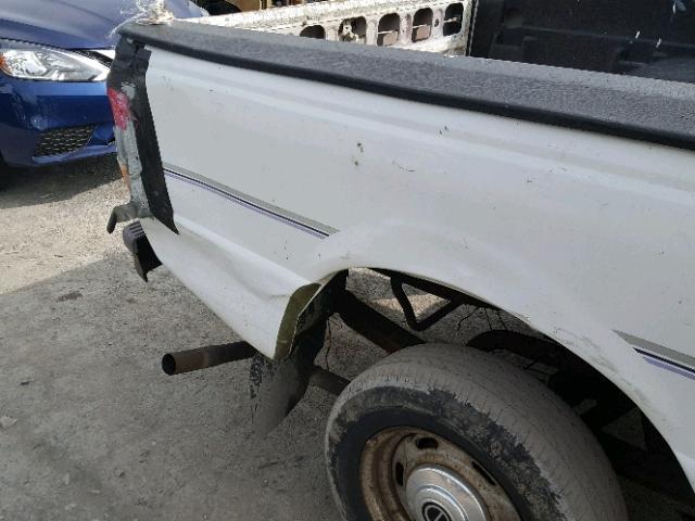 1FTCR10A1TTA14543 - 1996 FORD RANGER WHITE photo 9