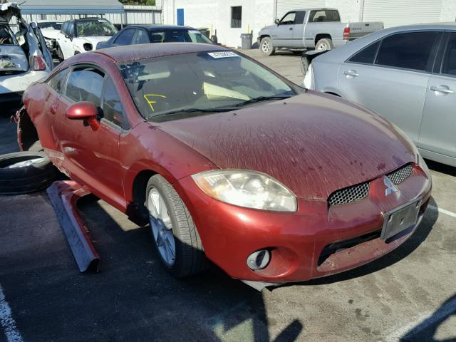 4A3AK24F37E036722 - 2007 MITSUBISHI ECLIPSE GS BURGUNDY photo 1