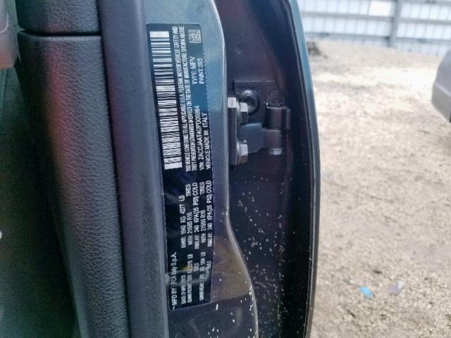 ZACCJAAT4GPD09984 - 2016 JEEP RENEGADE S ნაცრისფერი ფოტო 10