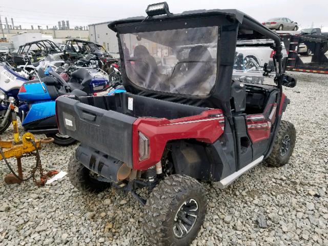 5Y4AN27Y1KA101310 - 2019 YAMAHA YXE850 RED photo 4