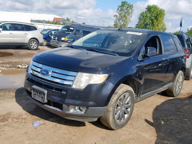 2FMDK49C77BB34654 - 2007 FORD EDGE SEL P BLACK photo 2