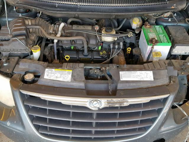 2C4GP44R15R341284 - 2005 CHRYSLER TOWN & COU GREEN photo 7