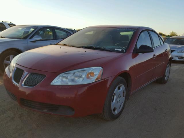 1G2ZF55B964271755 - 2006 PONTIAC G6 SE RED photo 2