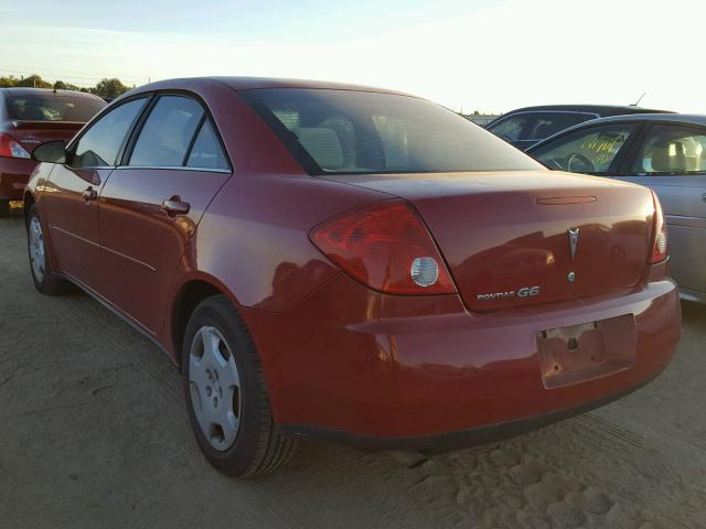 1G2ZF55B964271755 - 2006 PONTIAC G6 SE RED photo 3