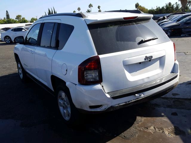 1C4NJCBA0FD284547 - 2015 JEEP COMPASS SP თეთრი ფოტო 3
