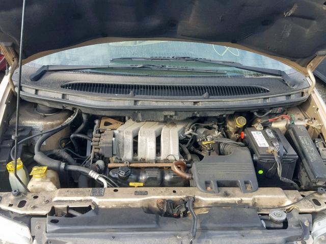 1C4GP54L2XB528388 - 1999 CHRYSLER TOWN & COU GOLD photo 7