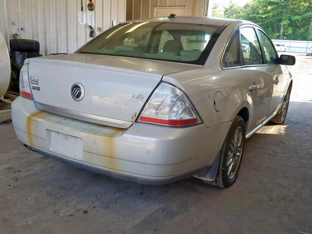 1MEHM43W58G610315 - 2008 MERCURY SABLE PREM CREAM photo 4