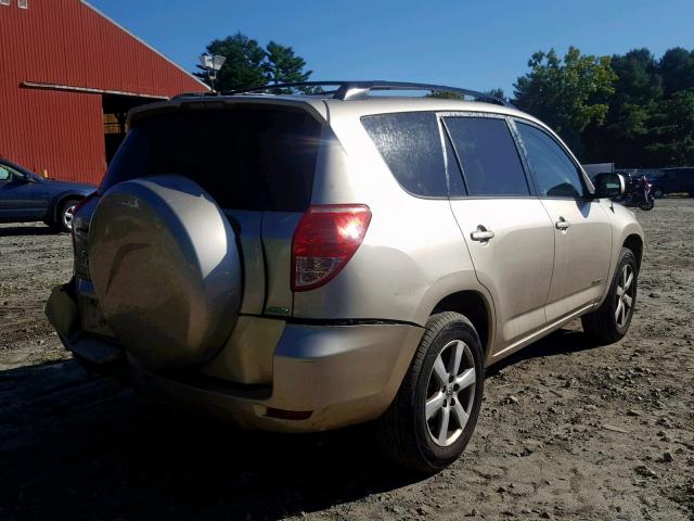 JTMBD31V586059840 - 2008 TOYOTA RAV4 LIMIT BEIGE photo 4