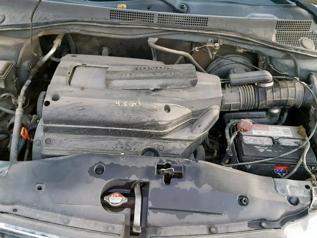 2HKRL18572H524854 - 2002 HONDA ODYSSEY LX GRAY photo 7