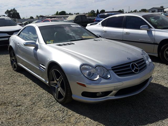 WDBSK75F44F075732 - 2004 MERCEDES-BENZ SL 500 SILVER photo 1