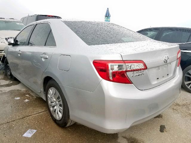 4T1BF1FK5CU129687 - 2012 TOYOTA CAMRY BASE SILVER photo 3