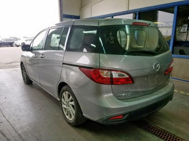 JM1CW2BL4D0146048 - 2013 MAZDA 5 GRAY photo 3