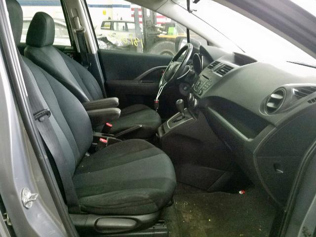 JM1CW2BL4D0146048 - 2013 MAZDA 5 GRAY photo 5