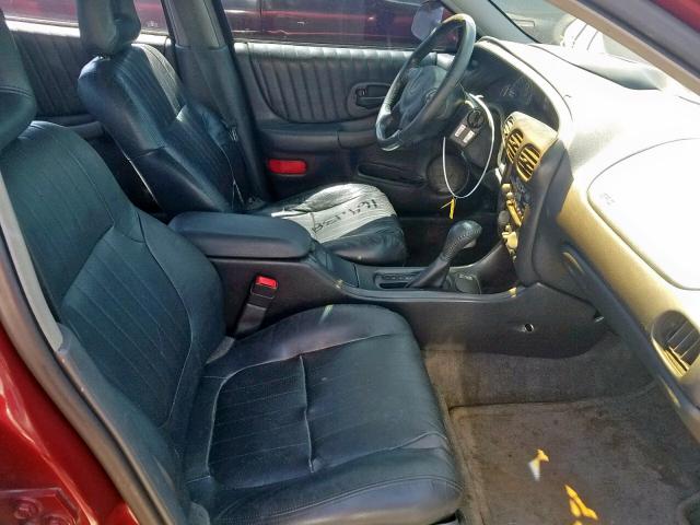 1G2WR52182F207923 - 2002 PONTIAC GRAND PRIX RED photo 5