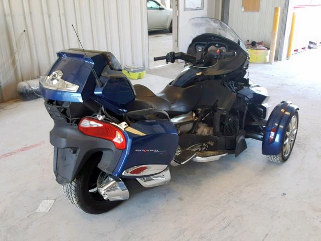 2BXNBDD28GV003948 - 2016 CAN-AM SPYDER ROA BLUE photo 4