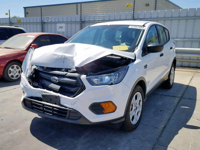 1FMCU0F77JUB28098 - 2018 FORD ESCAPE S WHITE photo 2