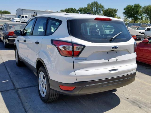 1FMCU0F77JUB28098 - 2018 FORD ESCAPE S WHITE photo 3