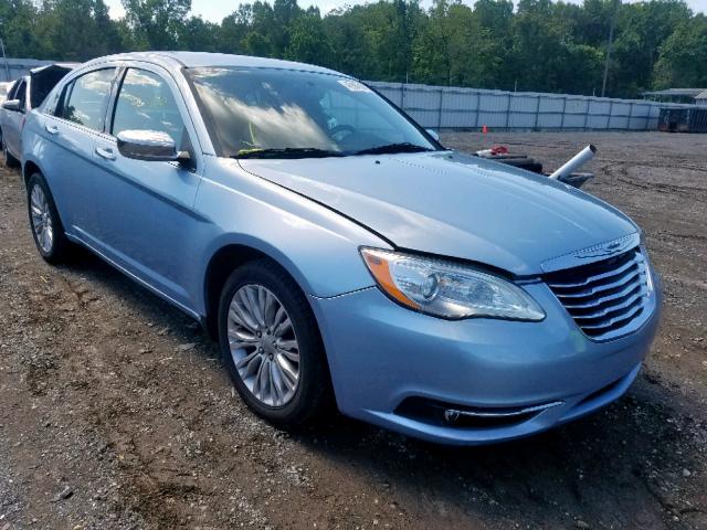 1C3CCBCB7CN159994 - 2012 CHRYSLER 200 LIMITE BLUE photo 1