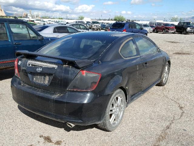 JTKDE167060092239 - 2006 TOYOTA SCION TC 黑色 照片 4