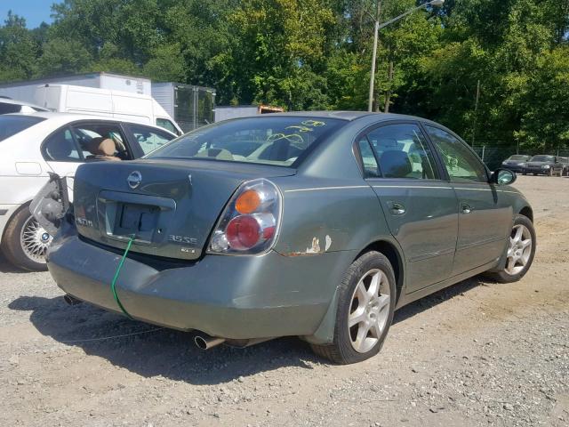 1N4BL11D42C716365 - 2002 NISSAN ALTIMA SE GREEN photo 4