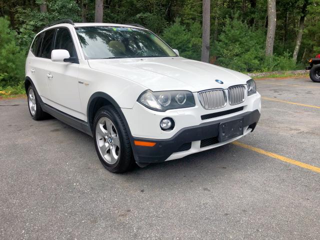 WBXPC93458WJ16282 - 2008 BMW X3 3.0SI WHITE photo 2