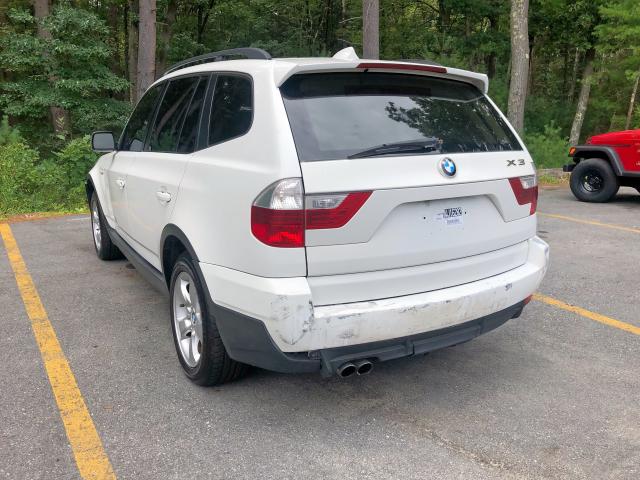 WBXPC93458WJ16282 - 2008 BMW X3 3.0SI WHITE photo 6