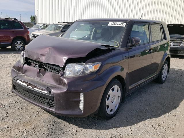 JTLZE4FE7DJ038140 - 2013 TOYOTA SCION XB 紫色 照片 2