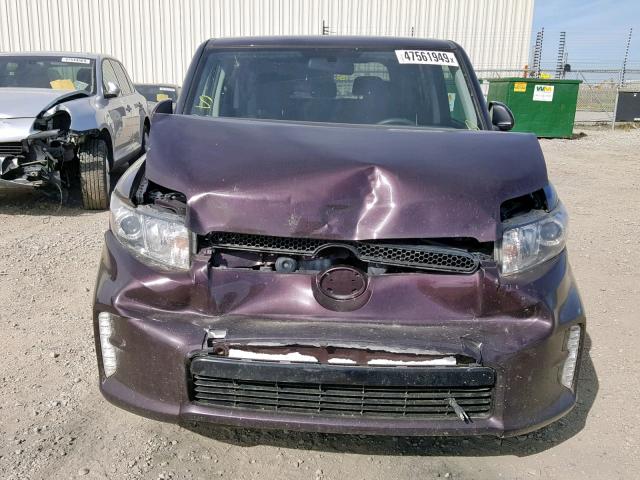 JTLZE4FE7DJ038140 - 2013 TOYOTA SCION XB 紫色 照片 9